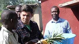 German celebrities visit World Bank project in Uganda German celebrities visit World Bank project in Uganda